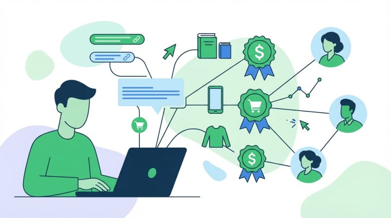 Social Media Manager pracujący nad strategią marki na laptopie i telefonie