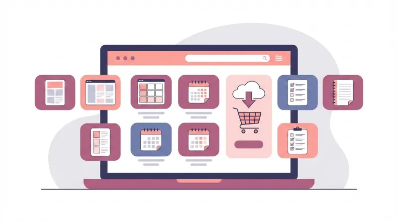 Sprzedaż produktów cyfrowych — jak zarabiać na plikach i szablonach