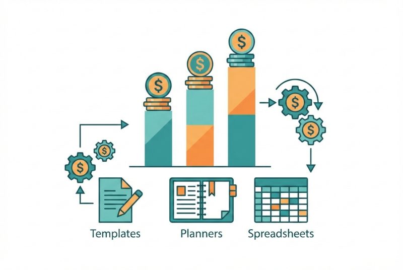 Ile można zarobić na produktach cyfrowych — zarobki sprzedawców