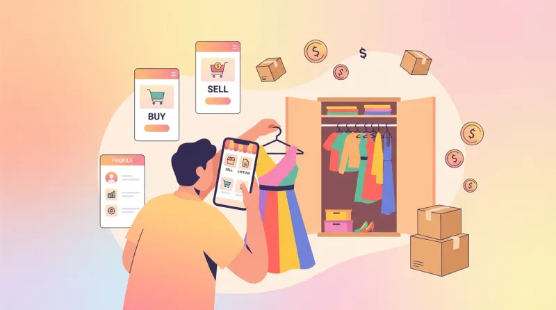 Sprzedaż na Vinted i OLX — jak zarobić na rzeczach z szafy i nie tylko? (Kompletny Poradnik 2026)