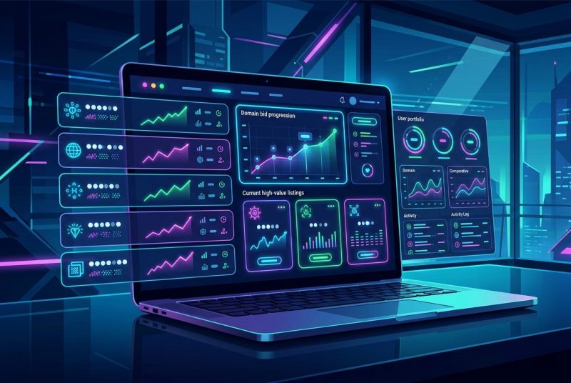 Narzędzia do analizy i handlu domenami