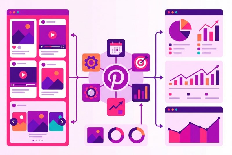 Zestaw narzędzi do marketingu na Pinterest