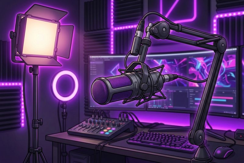 Podstawowy sprzęt do streamingu w 2026 roku